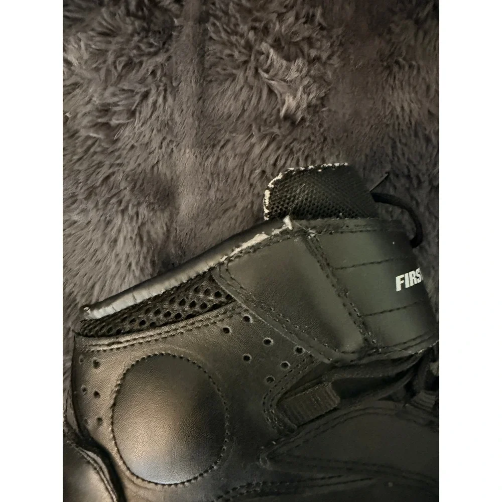 Firstgear Motorcycle Riding Boots Size 10 Black Biker Sport Touring Tactical